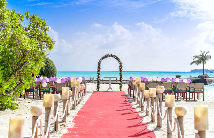 Wedding ceremony venue in Maldives